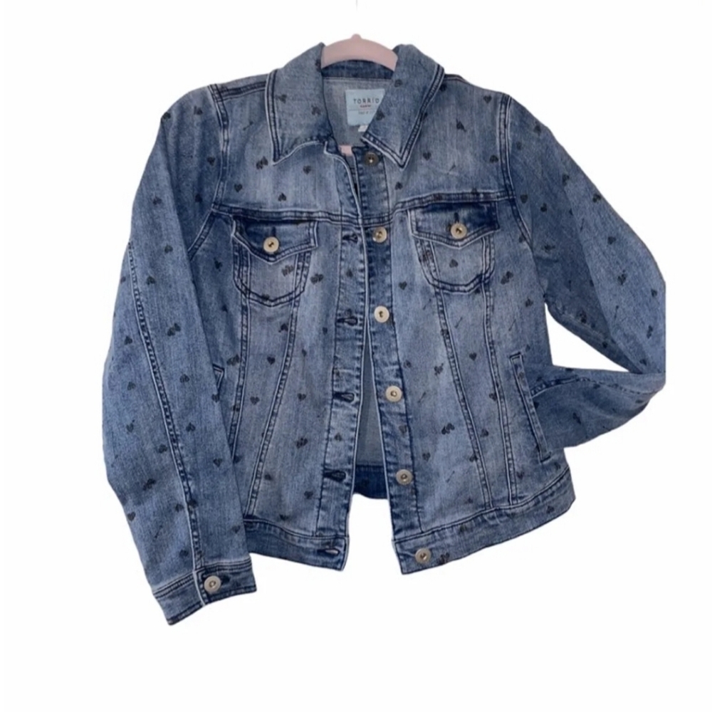 Torrid Heart Denim Trucker Jacket